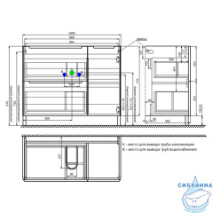 Тумба Iddis Edifice 100 белый глянец с раковиной 100 EDI10WFi95