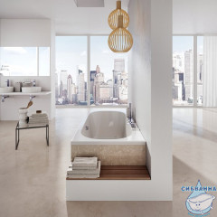 Акриловая ванна Ravak City180х80 с ножками