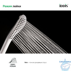 Лейка для душа, 020, IDDIS, 0201F00I18