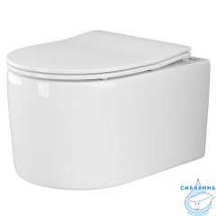 Унитаз подвесной безободковый Ceramicanova Moments Rimless CN3003 с сиденьем быстросъемным Soft Close (микролифт)