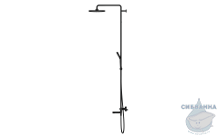 Душевая система Jacob Delafon Atom 250 1 режимE26237-BL (черный матовый)