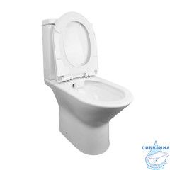 Унитаз напольный безободковый Azario Fretta с бачком и сиденьем Soft Close (микролифт) AZ-1223