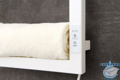 Полотенцесушитель электрический Сунержа Этюд 49х105 (с возможностью скрытого подключения, подключение R(белый матовый)