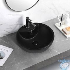 Раковина на столешницу 46 см ABBER Bequem AC2101MB 