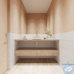 Бутылочный сифон для умывальника, матовый хром, Optima Home, IDDIS, OPTBC00i84