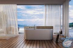 Акриловая ванна ABBER AB9494-1.7 170x78 с каркасом