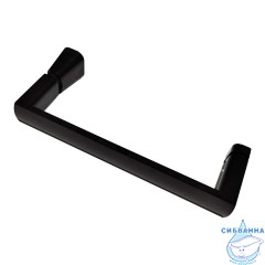 Душевое ограждение ABBER Schwarzer Diamant 120x50 AG30120B5-S50B5 профиль черный, стекло прозрачное (без поддона)