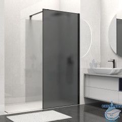 Walk-in Vincea Walk In HS 100 профиль черный, стекло тонированное VSW-1HS100GFB