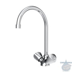 Смеситель для кухни Damixa Object 340000000 (без донного клапана) (хром)