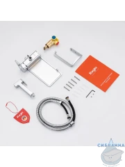 Встраиваемый смеситель с гигиеническим душем Raglo R51.55 (хром)