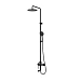 Душевая система Iddis Aiger 230 AIGBL3Fi06 (черный матовый)
