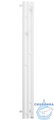 Полотенцесушитель электрический Сунержа Терция 120 (с возможностью скрытого подключения) (белый матовый)