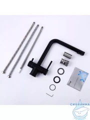 Смеситель кухни Frap F43899-36 (черный матовый)