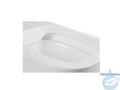 Унитаз подвесной безободковый Aquatek Лугано AQ2002-00 (с сиденьем Soft Close (микролифт) 