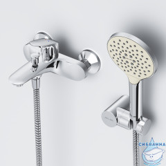 Смеситель для ванны Am.Pm Like F8015000 с душевым гарнитуром (хром)