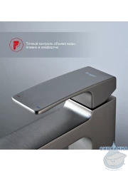 Смеситель для раковины Raglo R01.15.09 (графит)