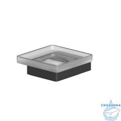 Мыльница подвесная WHITECROSS Cubo CU2420BL (черный мат)