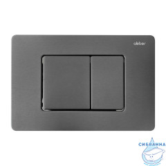 Комплект подвесной унитаз ABBER Rechteck AC1201 белый с инсталляцией AC0105 и кнопкой AC0120NG никель