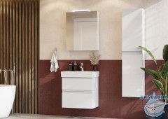 Зеркальный шкаф Roca Oleta 60 R белый глянцевый A857646806