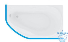 Карниз для ванны Aquatek Таурус 170х100 KARN-0000023