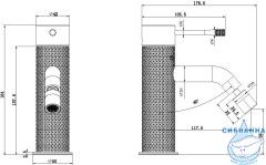 Смеситель для биде Allen Brau Priority 5.31С04-BN (никель)