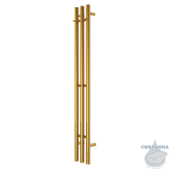 Полотенцесушитель электрический Terminus Tres круглый 16х120 (золото)