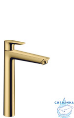 Смеситель для раковины Hansgrohe Talis E 71716990 (с донным клапаном) (золото)