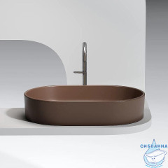  Раковина на столешницу 61 см Ceramicanova Element CN6048MDB (коричневый)