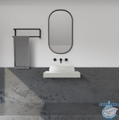 Раковина на столешницу 60 см ABBER Stein AS2605