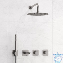 Душевая система Wasserkraft 250 1 режим A6451.297.298.097.121.275.100.276 (никель)