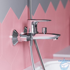 Смеситель для ванны Damixa RedBlu Origin Evo 2 781000000 (хром)