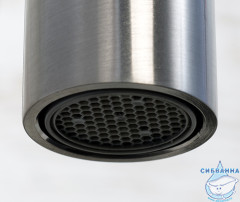 Смеситель для кухни Wasserkraft Wiese 8407 (черный матовый)