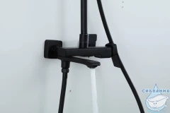 Душевая система Frap F2484-6 320 1 режим (черный)