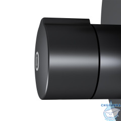 Встраиваемый смеситель для ванны AM.PM X-Joy TouchReel F85A45722 (черный матовый)