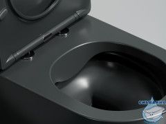 Унитаз подвесной безободковый Ceramicanova Modena  Rimless CN6063MDH с сиденьем быстросъемным Soft Close (микролифт)