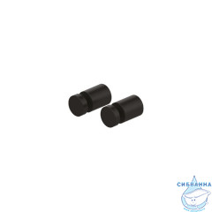 Комплект  одинарных крючков, сплав металлов, Petite, черный матовый, IDDIS, PET2SB1i41