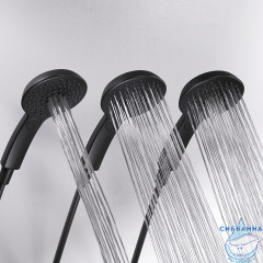 Душевая система AM.PM Inspire V2.0 F0750A422 1 режим (черный матовый)