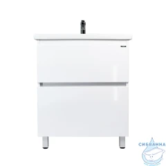 Тумба Viant Мальта 70Н с раковиной Como 70 белый