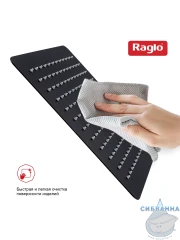 Верхний душ Raglo 300 R451.55.06 (черный матовый)