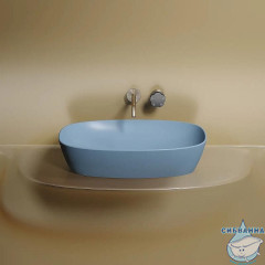  Раковина на столешницу 60 см Ceramicanova Element CN6049ML (синий)