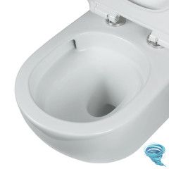 Унитаз подвесной безободковый Calypso CS246UQ-TK с сиденьем Soft Close (микролифт)