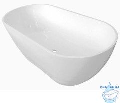 Ванна из литьевого мрамора New Line Sanitary Эдем 170х80 (без перелива)