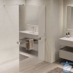 Walk-in Vincea Walk In HS 90 профиль хром, стекло зеркальное VSW-1HR900MR