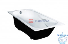 Чугунная ванна Универсал Сибирячка 180х80 с ножками