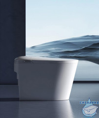 Унитаз приставной безободковый SantiLine SL-5036 с сиденьем Soft Close (микролифт) (может работать при низком давлении воды)