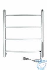 Полотенцесушитель электрический Indigo Arc П4 40х50 хром (с возможностью скрытого подключения, подключение R/L)