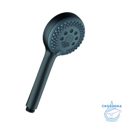 Ручной душ Kludi Logo 6830039-003 режима (черный матовый) 