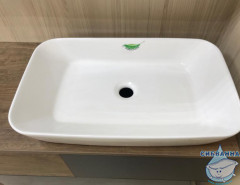 Раковина на столешницу 58 см CeramaLux N 78494