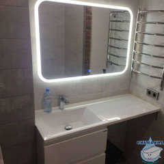 Зеркало Calypso Demure Led 120х70 с подсветкой ЗЛП252