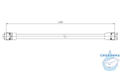 Душевой шланг 125 см Aquatek AQ2110MB
